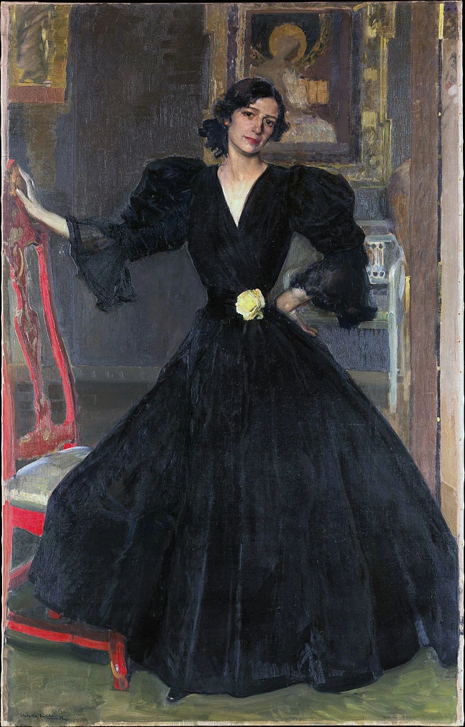 La Dama in Nero di Sorolla - Metropolitan Museum of Art, New York